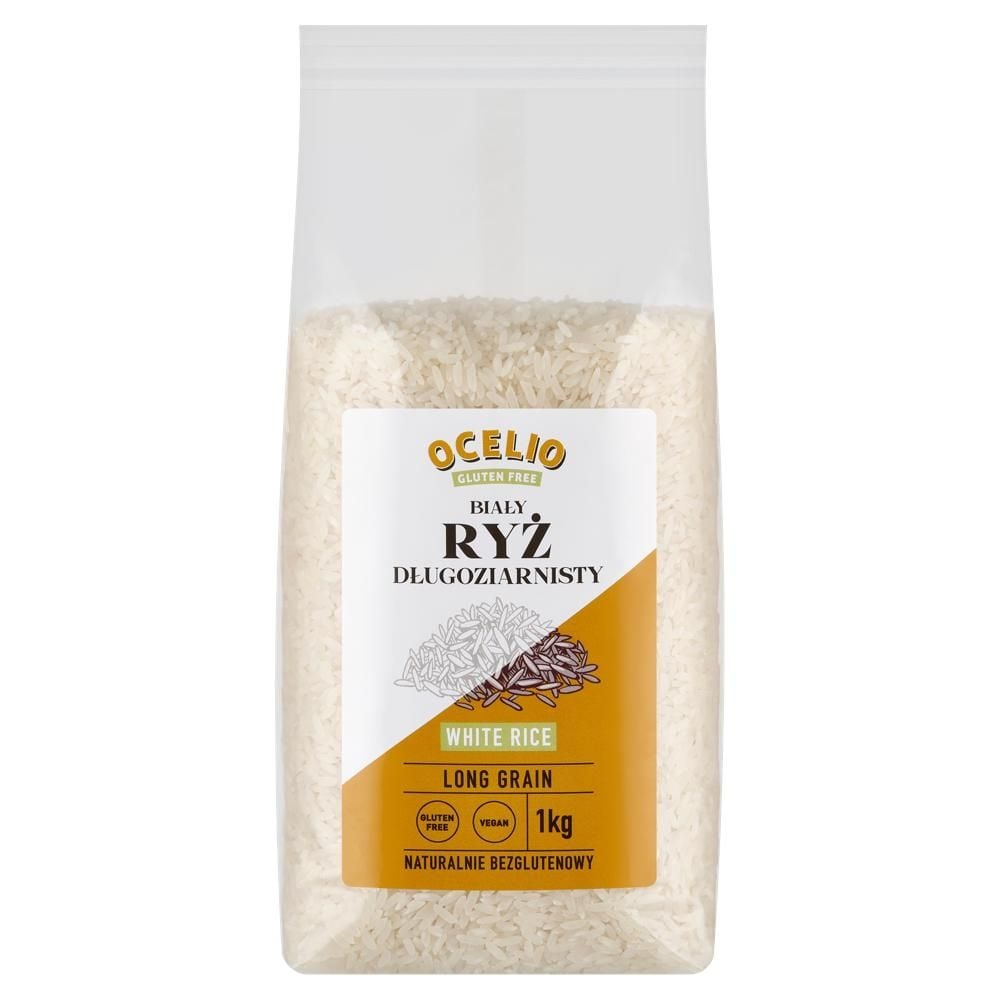 Ocelio Ryż biały długoziarnisty 1 kg