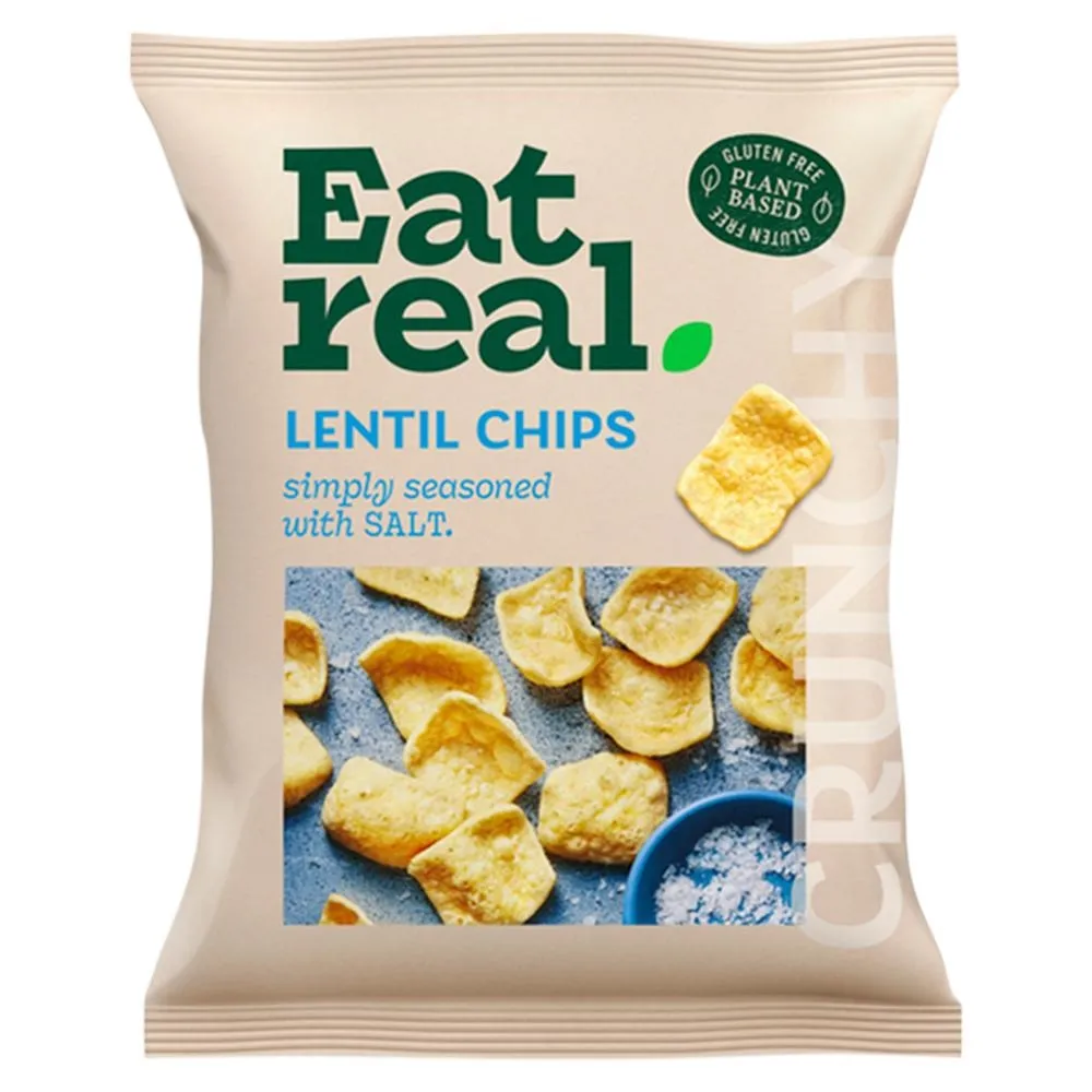 Eat Real Chrupki z soczewicy solone 40 g