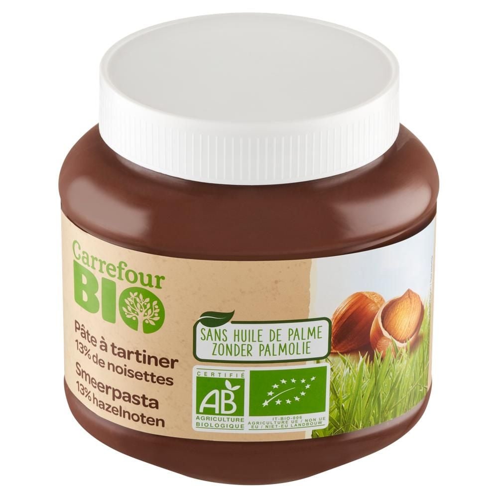 Carrefour Bio Ekologiczny krem z orzechów laskowych 700 g