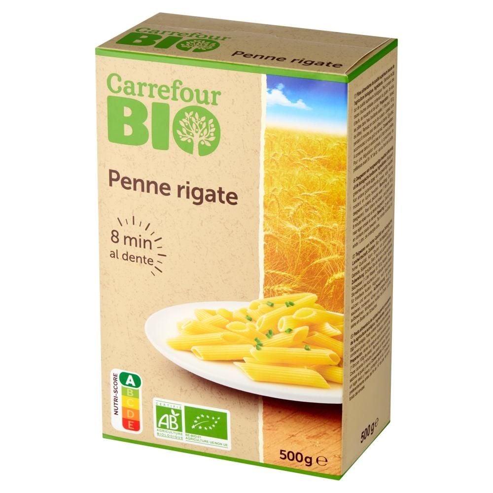 Carrefour Bio Makaron penne rigate 500 g