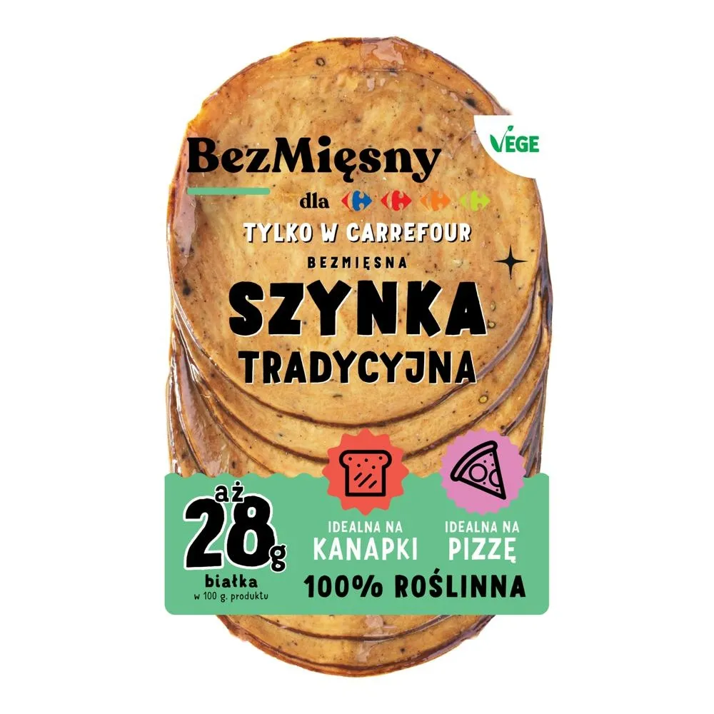 BezMięsny Bezmięsna szynka tradycyjna 100 g