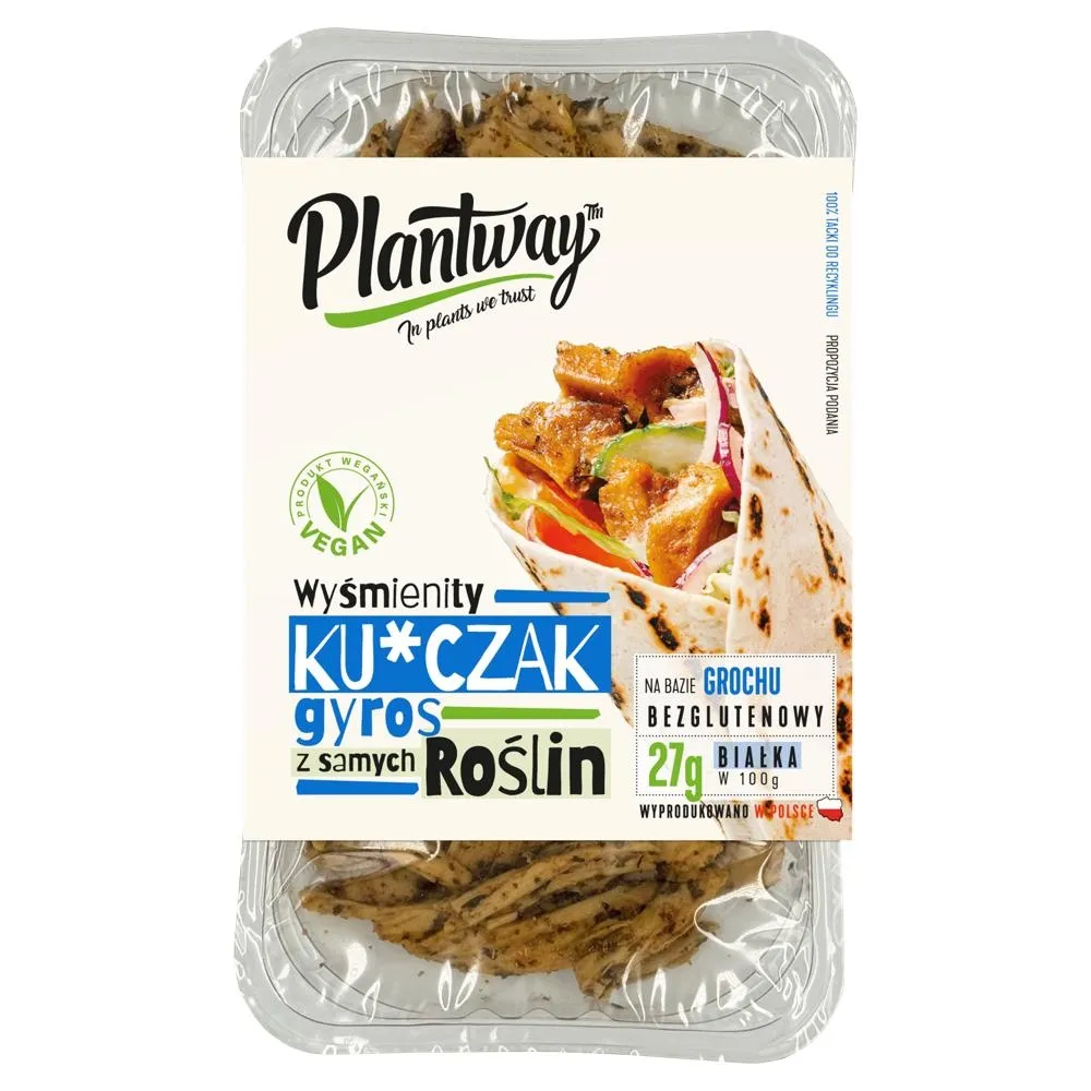 Plantway Kurczak roślinny gyros 160 g
