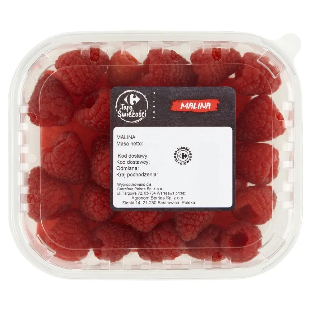 Carrefour Targ Świeżości Malina 125 g