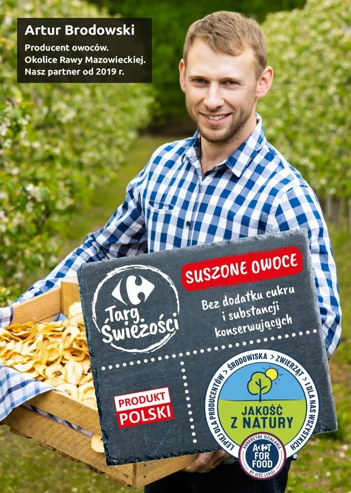 Suszone jabłka "Jakość z Natury" 50 g