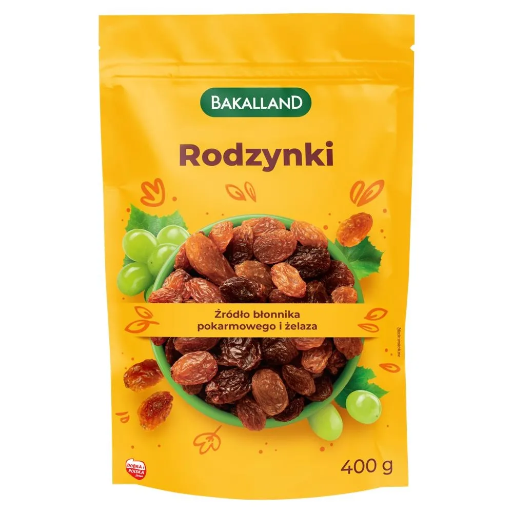 Bakalland Rodzynki 400 g