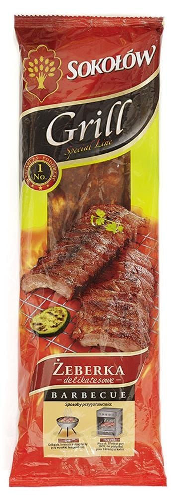 Sokołów żeberka delikatesowe barbecue VAC