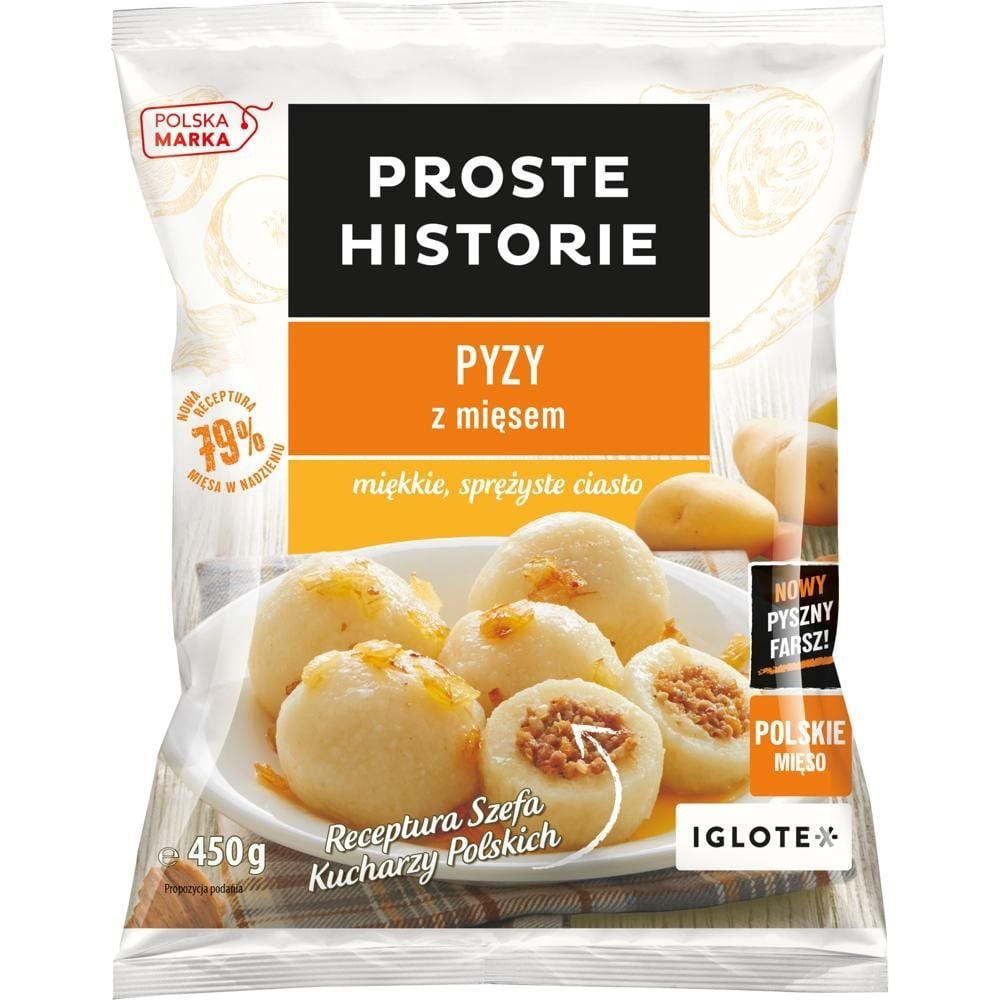 Proste Historie Pyzy z mięsem 450 g