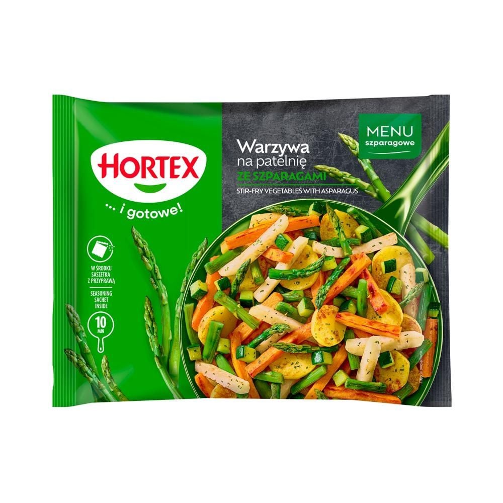 Hortex Warzywa na patelnię ze szparagami 450 g