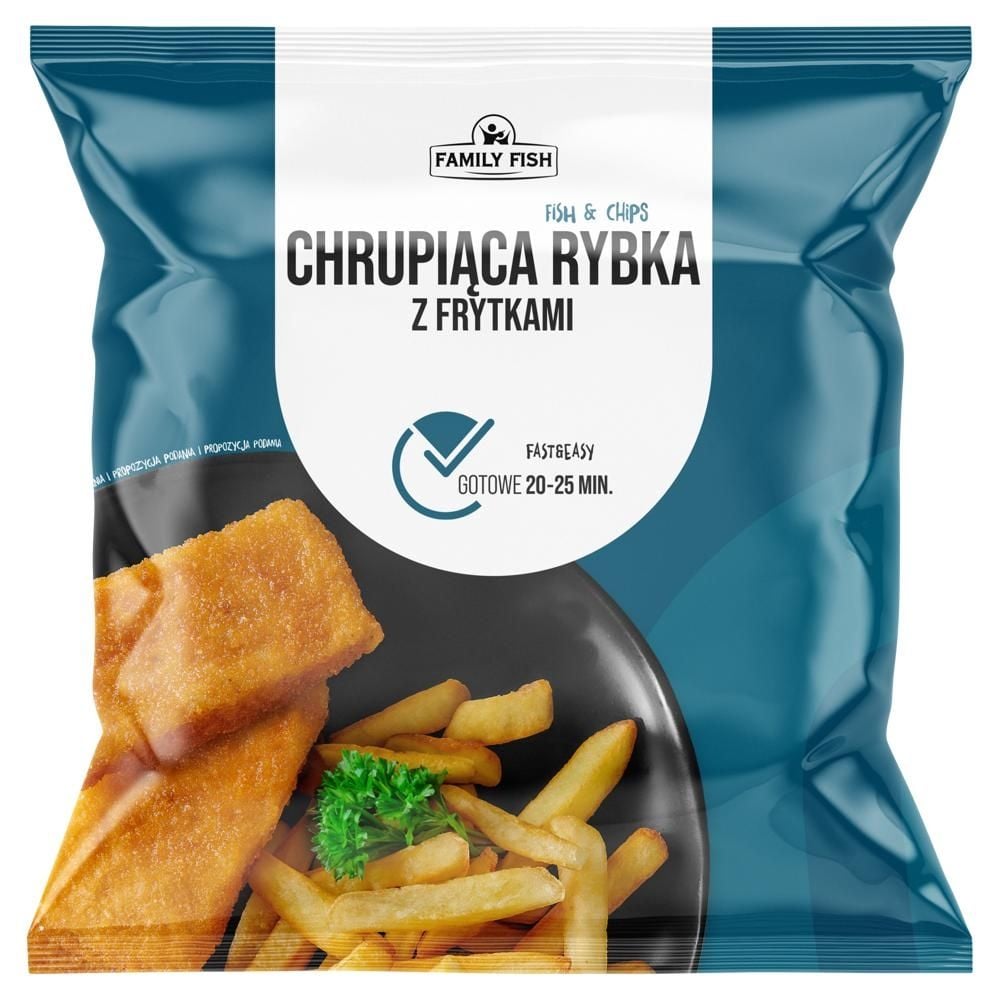 Family Fish Chrupiąca rybka z frytkami 400 g