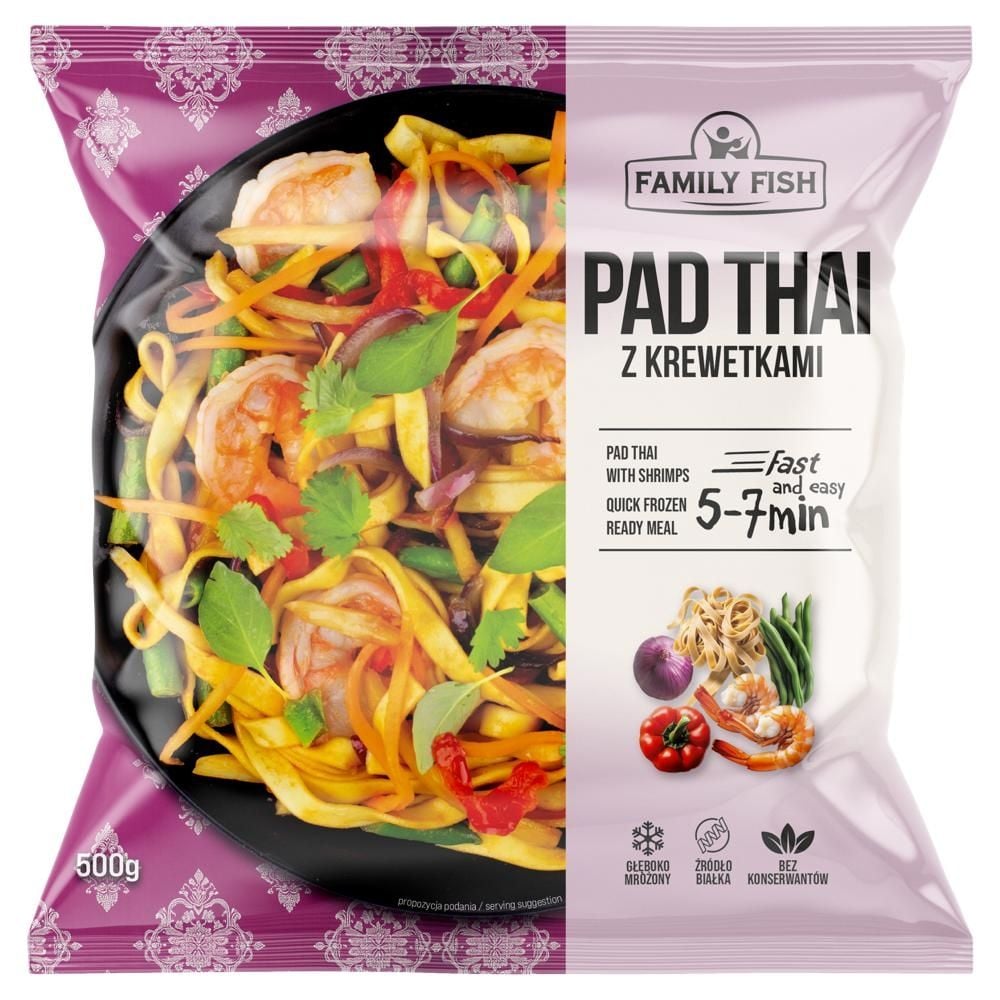 Family Fish Pad thai z krewetkami 500 g