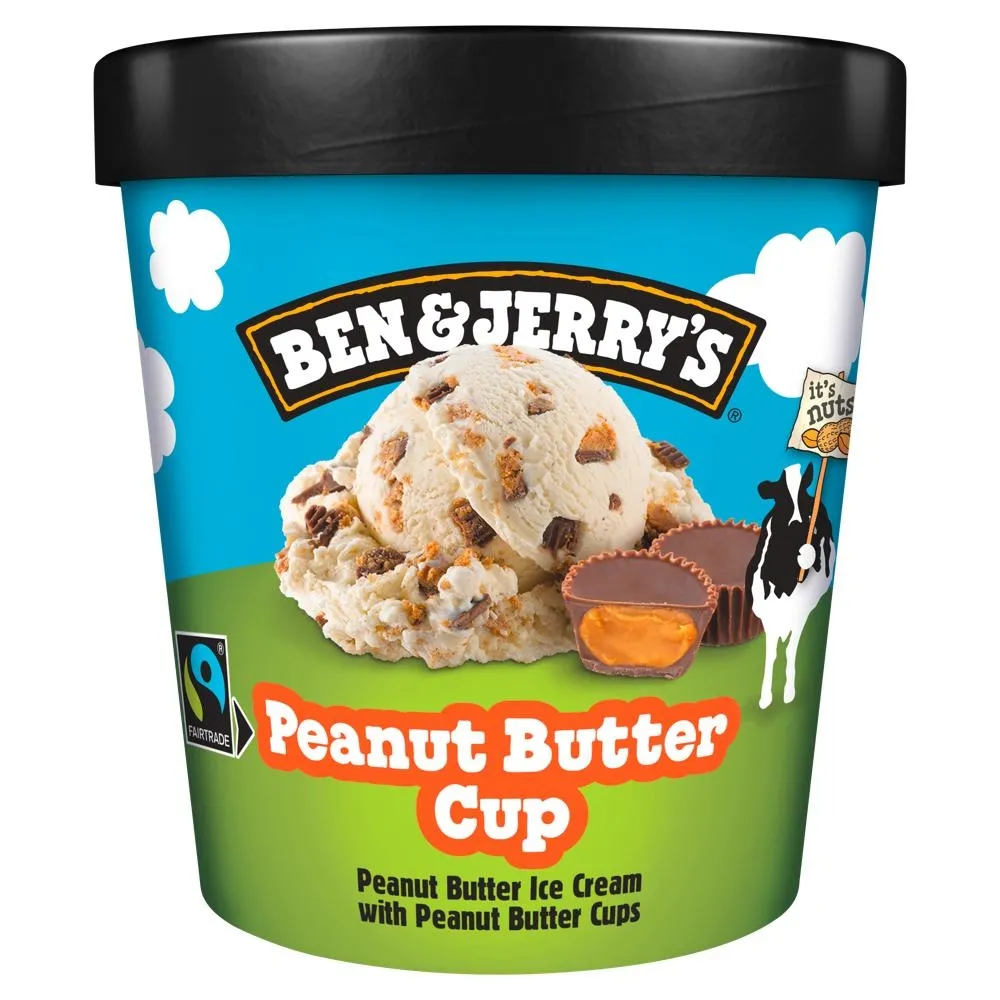 Ben & Jerry's Peanut Butter Cup Lody 465 ml