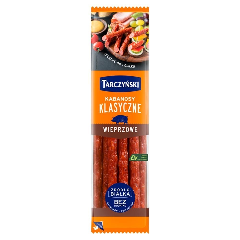 Tarczyński Kabanosy klasyczne wieprzowe 300 g