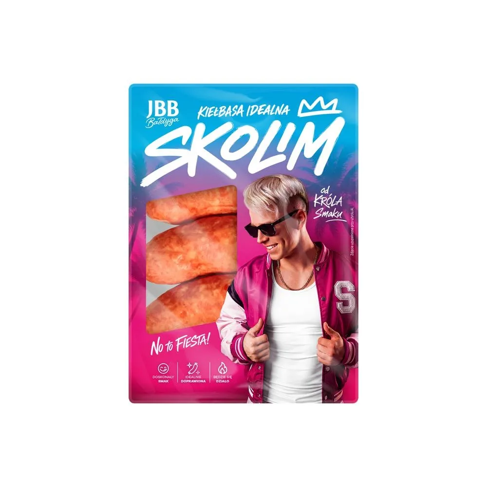 JBB Bałdyga Skolim Kiełbasa idealna 350 g
