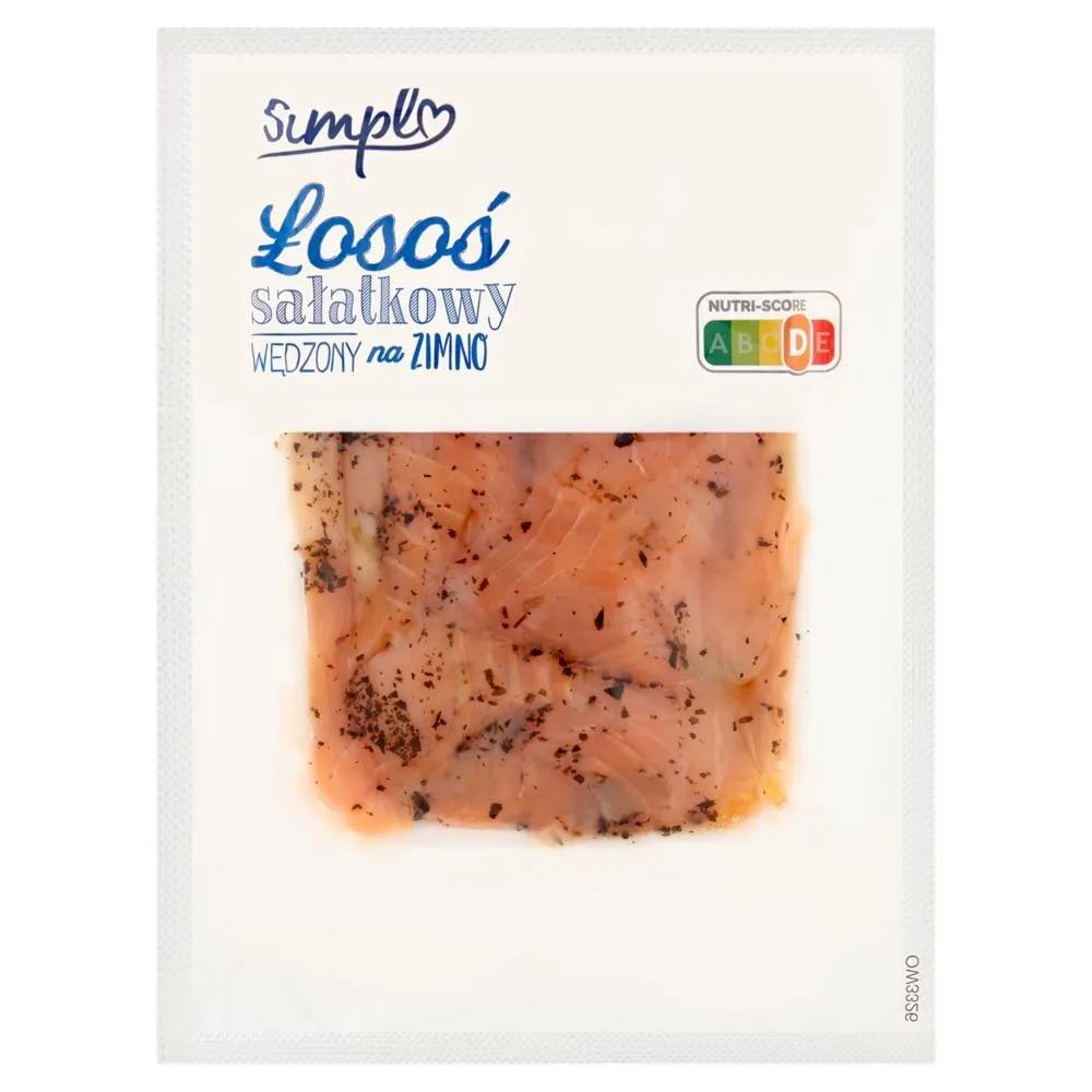 Simpl Łosoś sałatkowy wędzony na zimno 200 g