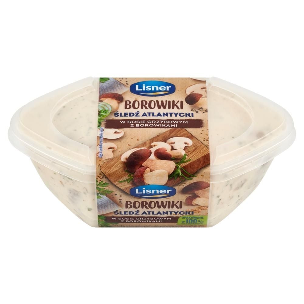 Lisner Śledź atlantycki w sosie grzybowym z borowikami 280 g
