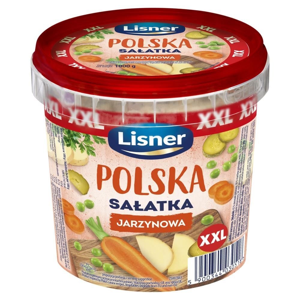 Lisner XXL Sałatka jarzynowa polska 1000 g