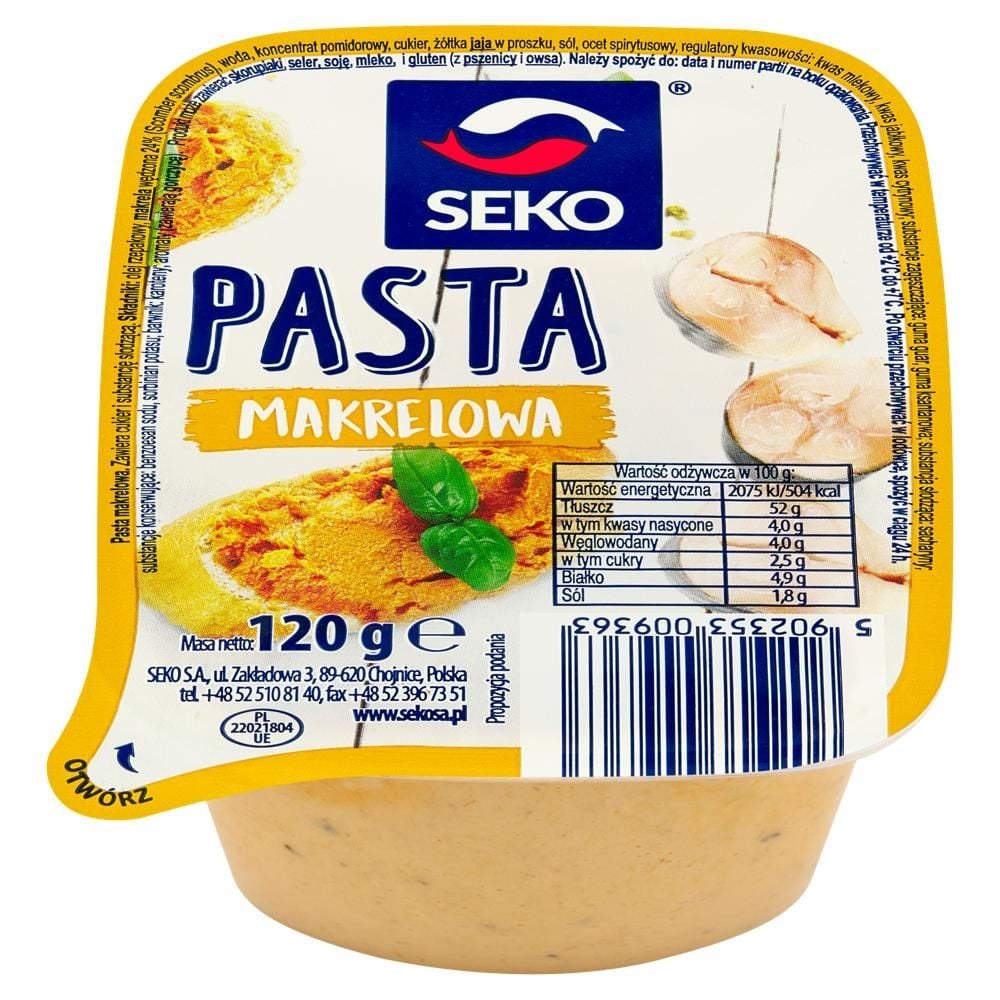 SEKO Pasta makrelowa 120 g