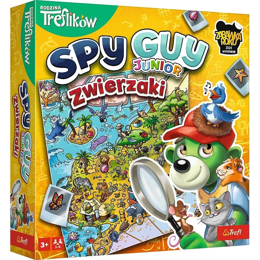 Gra - Spy Guy Junior Zwierzaki / Kazstudio Sa Rodzina Treflików 02595