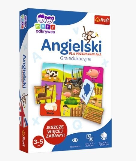 Trefl Gra Angielski / Mały Odkrywca 01949