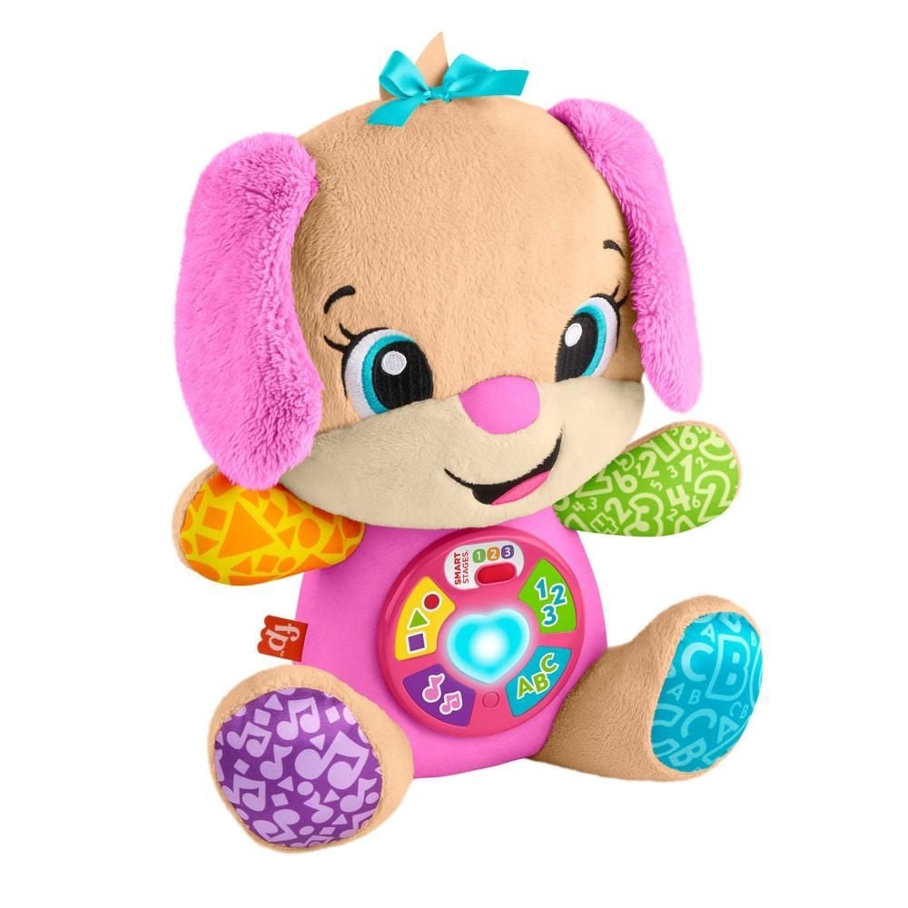 Fisher-Price „Ucz się i śmiej!” Siostrzyczka Szczeniaczka Uczniaczka Poziomy nauki (2025) JFD36