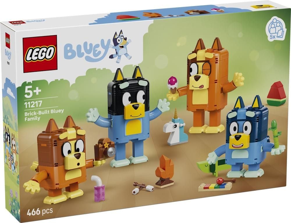 LEGO Blue Rodzina Blue z klocków 11217