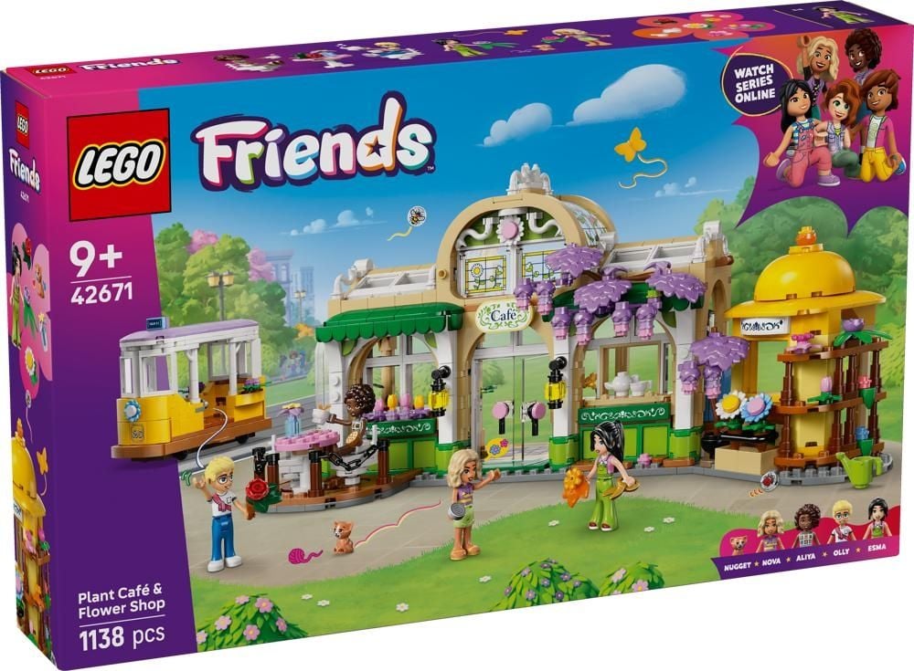 LEGO Friends Zielona kawiarnia i kwiaciarnia 42671