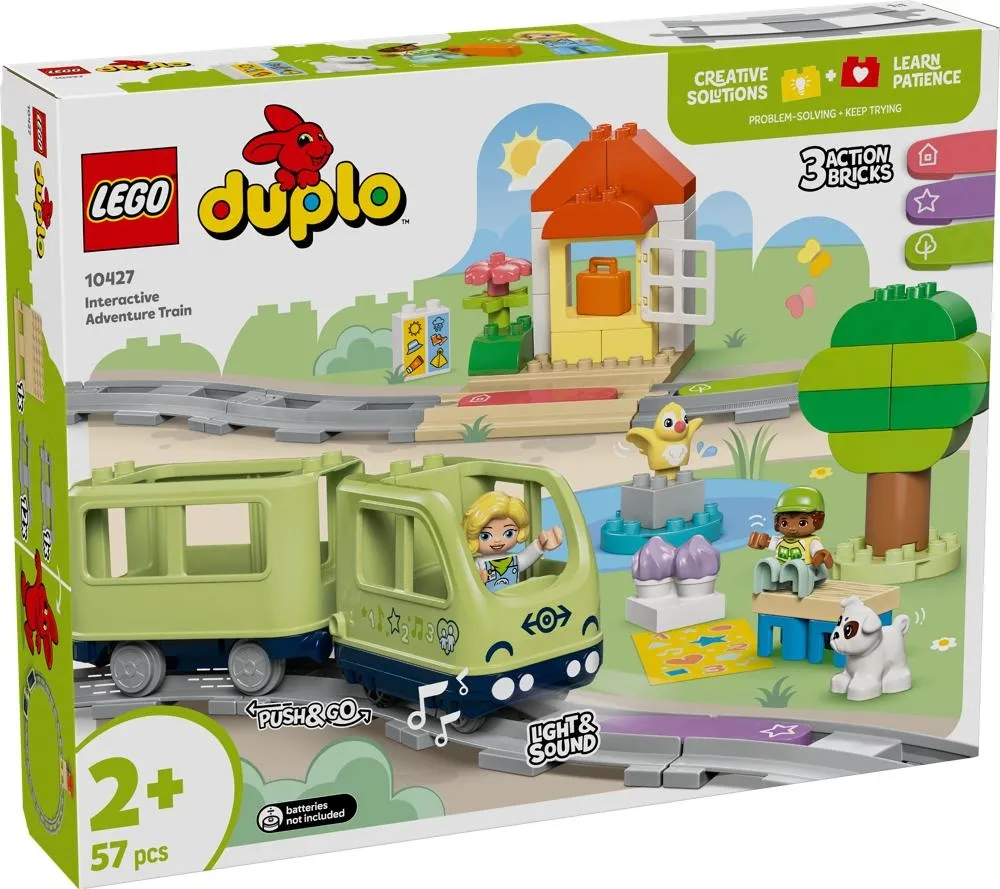 LEGO  DUPLO  Town Przygoda z interaktywnym pociągiem 10427