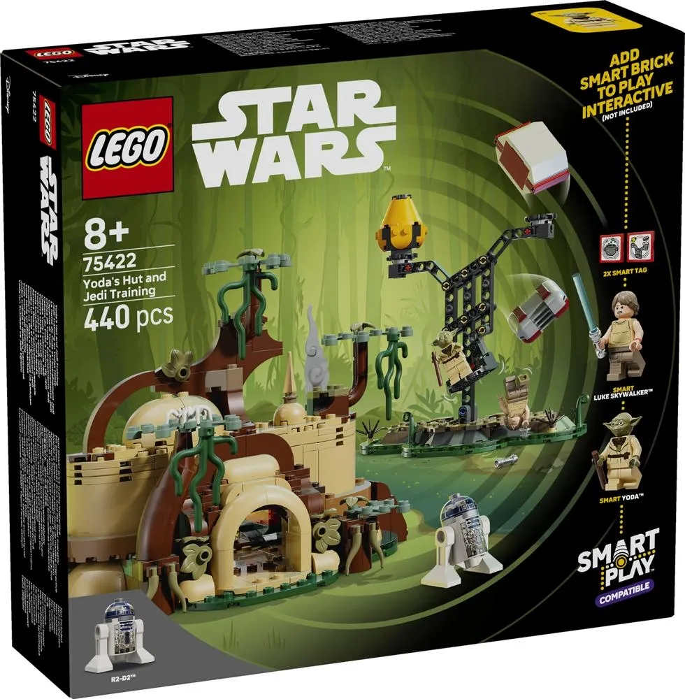 LEGO Star Wars SMART Play: Chatka Yody i szkolenie Jedi 75422