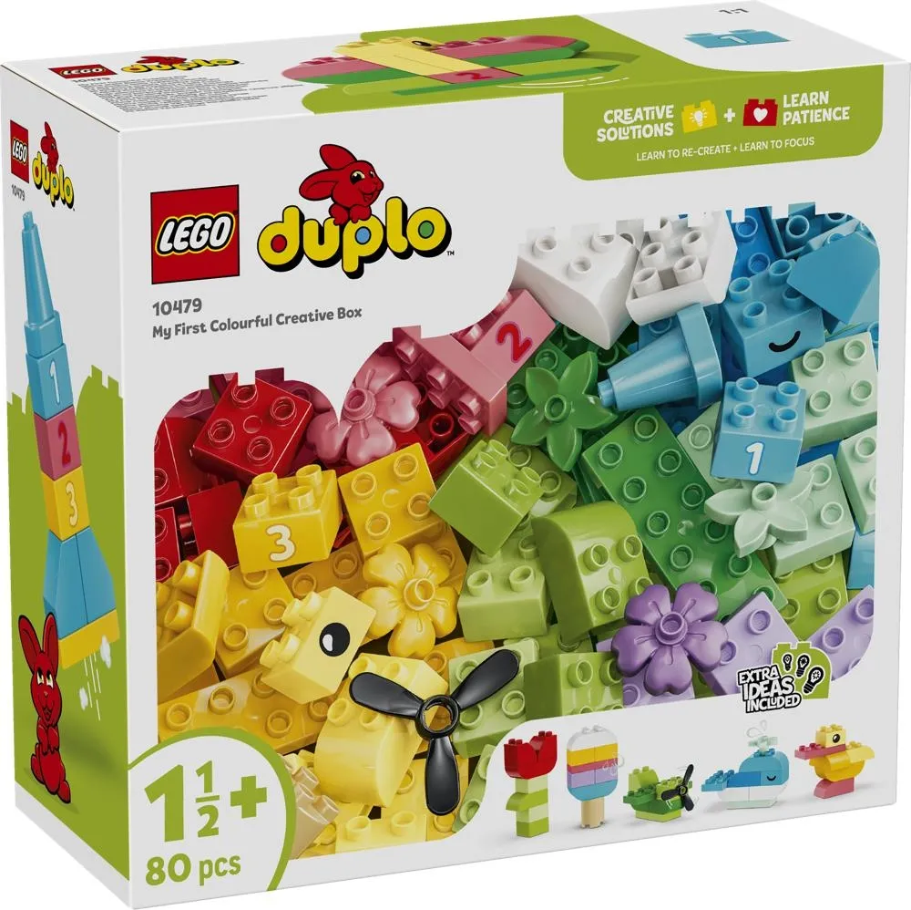 LEGO DUPLO Classic Kreatywne pudełko pełne kolorów 10479