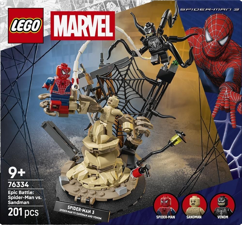 LEGO Marvel Epicka bitwa: Spider-Man kontra Sandman 76334