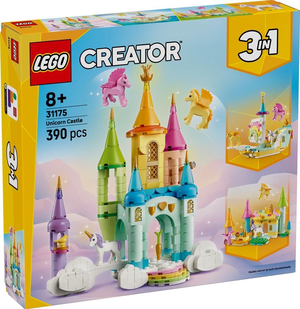 LEGO Creator 3 w 1 31175 Zamek jednorożców