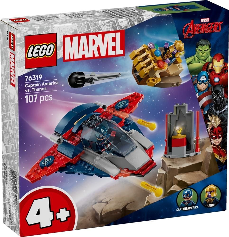 LEGO Marvel 76319 Kapitan Ameryka kontra Thanos
