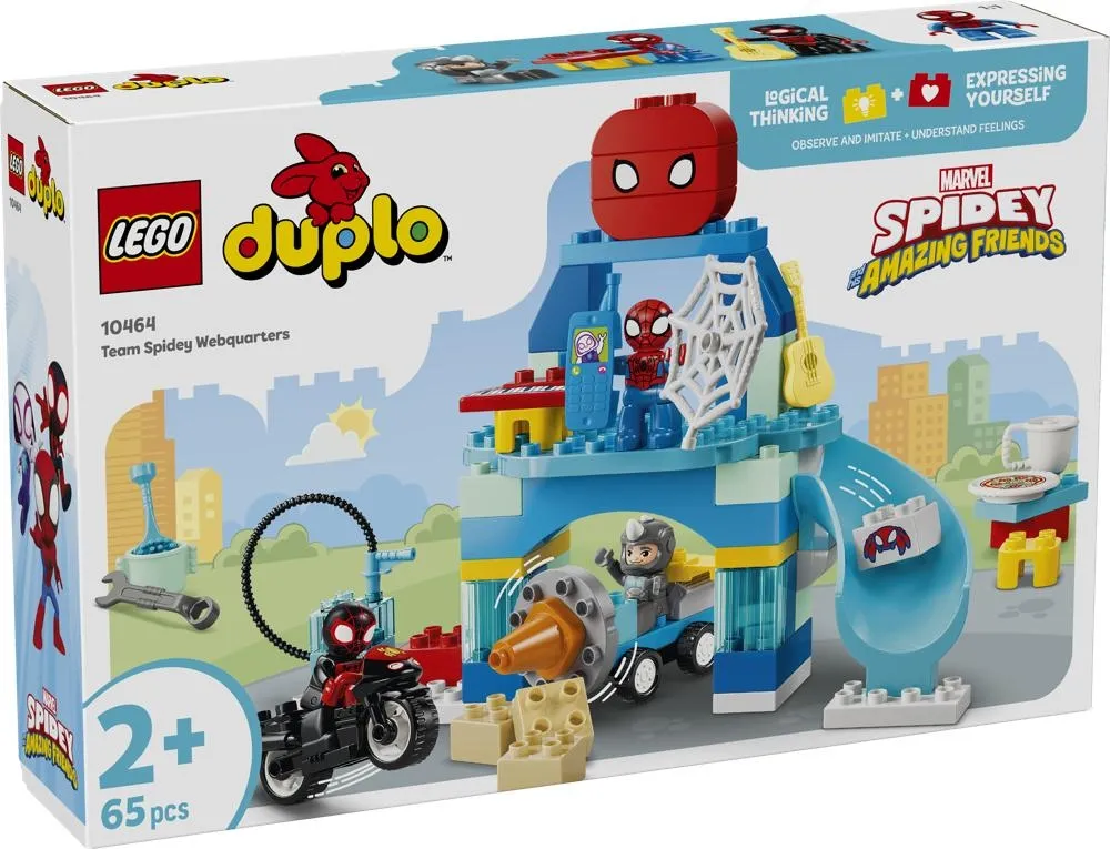 LEGO DUPLO Marvel Kryjówka Pajęczej Drużyny 10464
