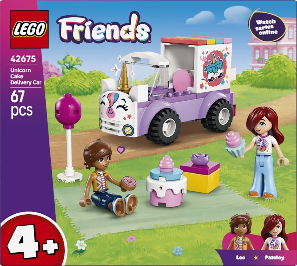 LEGO Friends Jednorożcowa dostawa tortu 42675