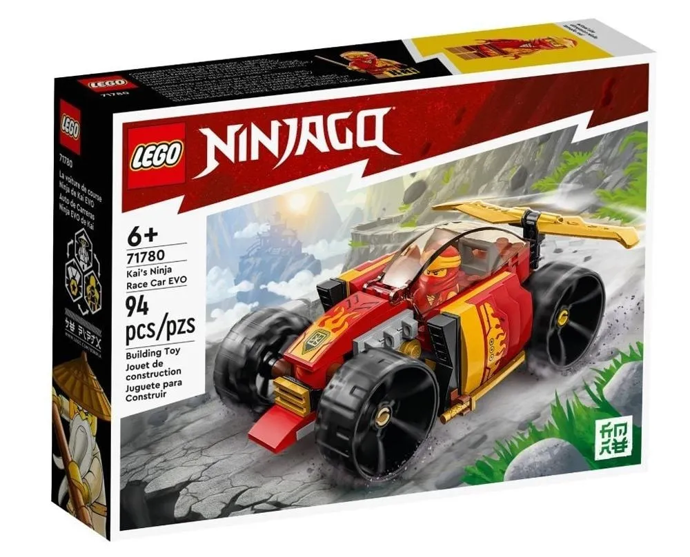 LEGO NINJAGO Samochód wyścigowy ninja Kaia EVO 71780