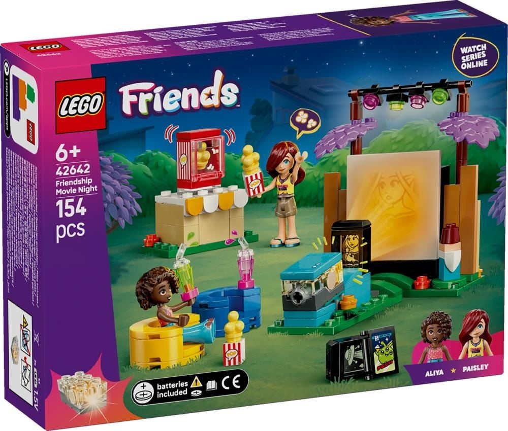 LEGO Friends 42642 Maraton filmowy przyjaciółek