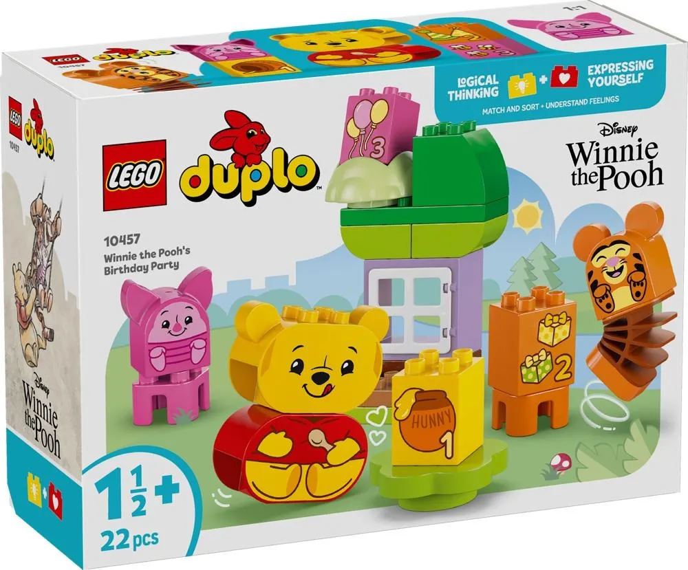 LEGO  DUPLO  Disney Przyjęcie urodzinowe Kubusia Puchatka 10457