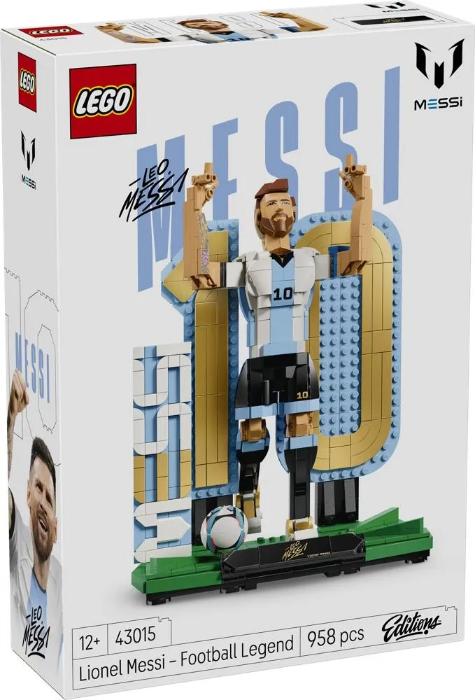 LEGO Editions Lionel Messi — piłkarska legenda 43015