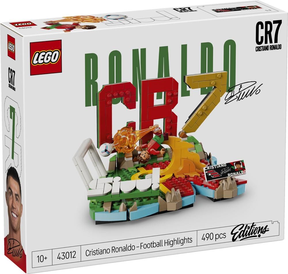 LEGO Editions Cristiano Ronaldo — piłkarskie momenty 43012