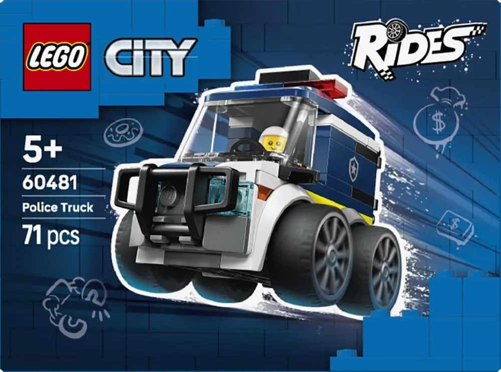 LEGO City Pojazdy — Ciężarówka policyjna 60481