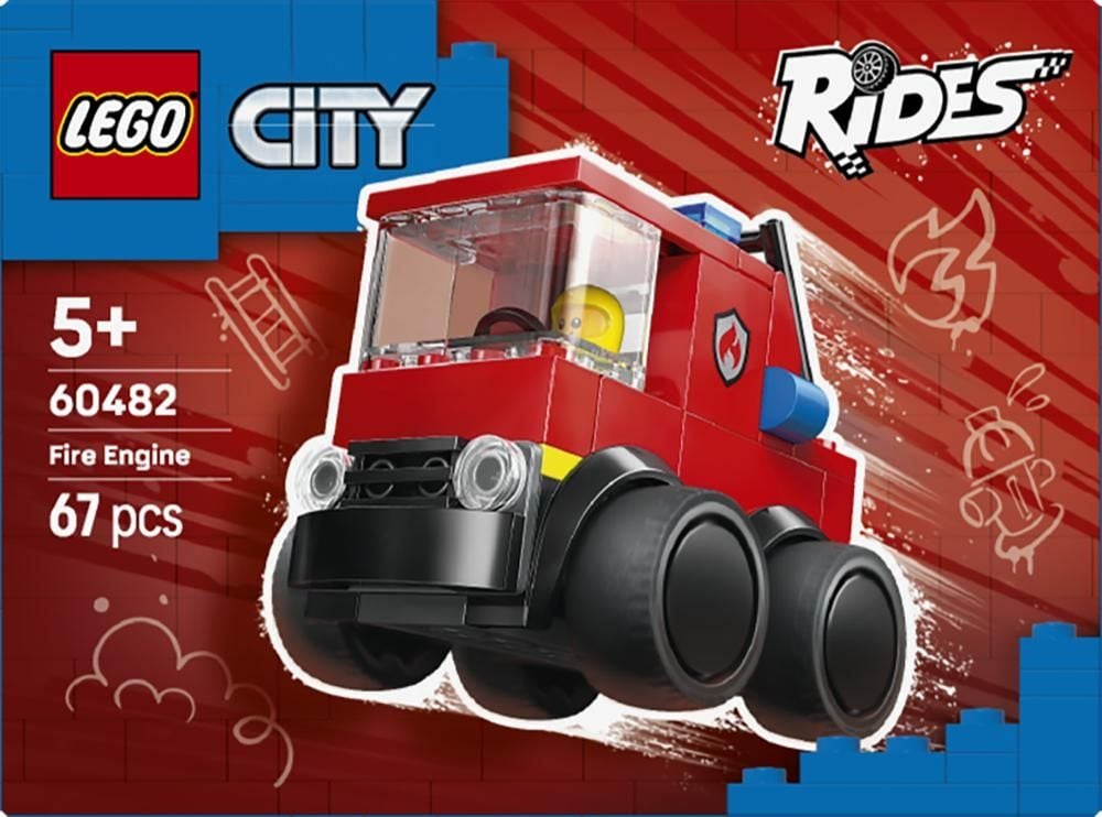 LEGO City Pojazdy — Wóz strażacki 60482