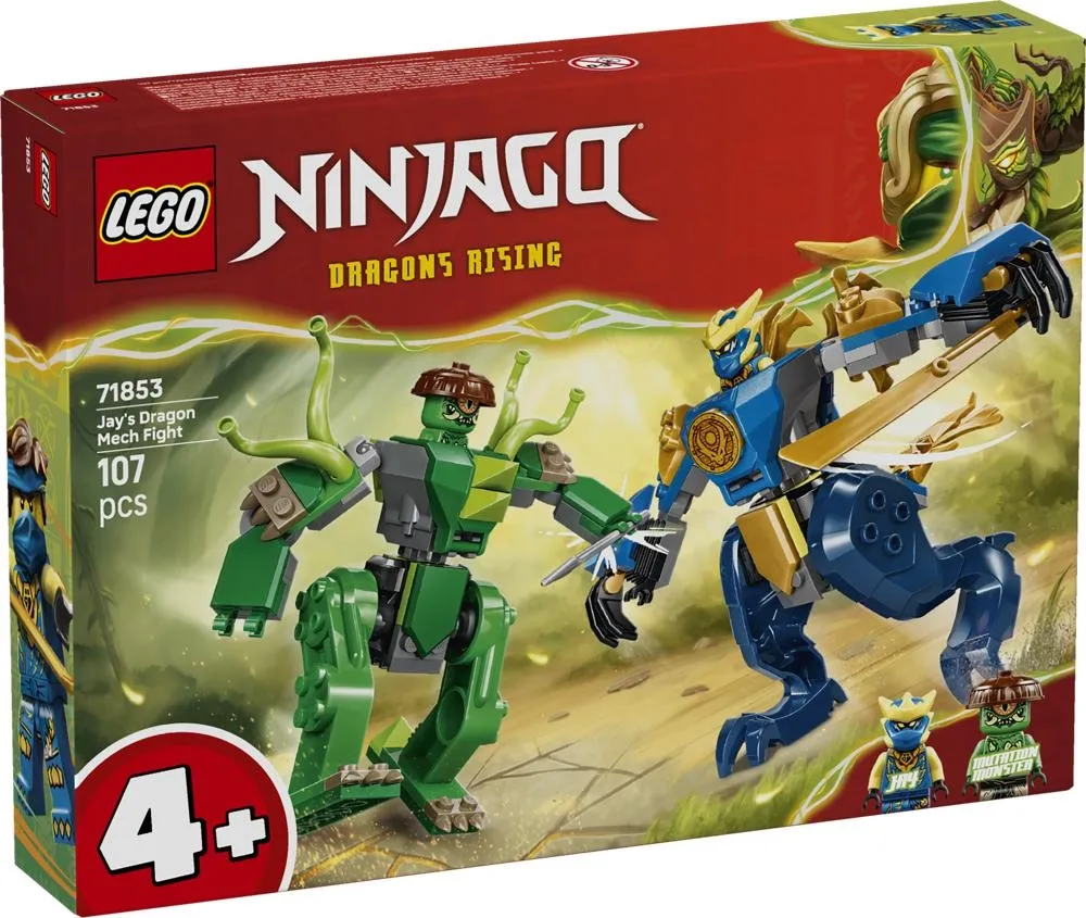 Zabawka LEGO NINJAGO Bitwa w smoczym mechu Jaya