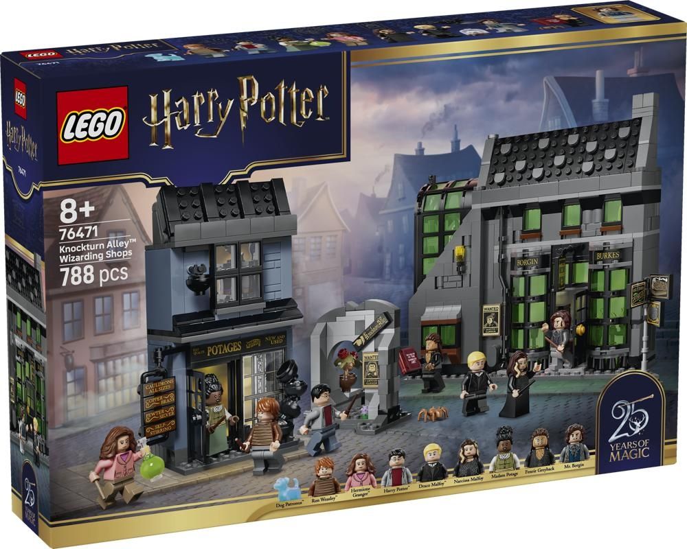 LEGO Harry Potter Magiczne sklepy na ulicy Śmiertelnego Nokturnu 76471