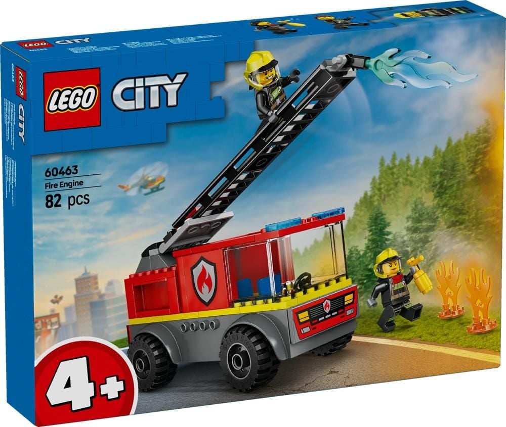 LEGO  City Wóz strażacki z drabiną 60463