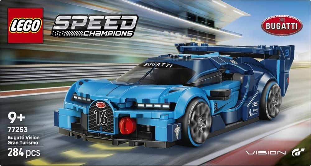 LEGO Speed Champions Hipersamochód sportowy Bugatti Vision Gran Turismo 77253