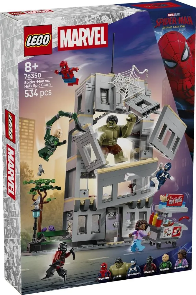 LEGO Marvel Epickie starcie: Spider-Man kontra Hulk 76350