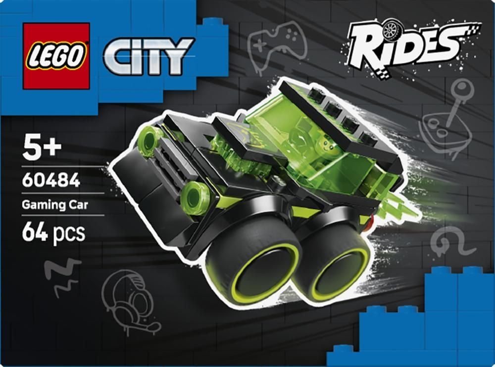 LEGO City Pojazdy — Gamingowa wyścigówka 60484