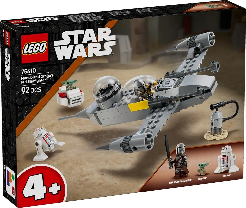 LEGO Star Wars 75410 Myśliwiec N-1 Mando i Grogu