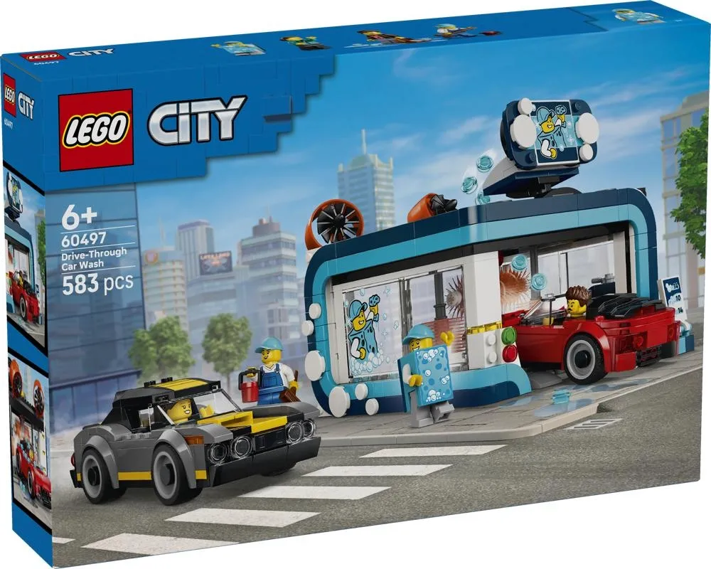 LEGO City Automatyczna myjnia samochodowa 60497