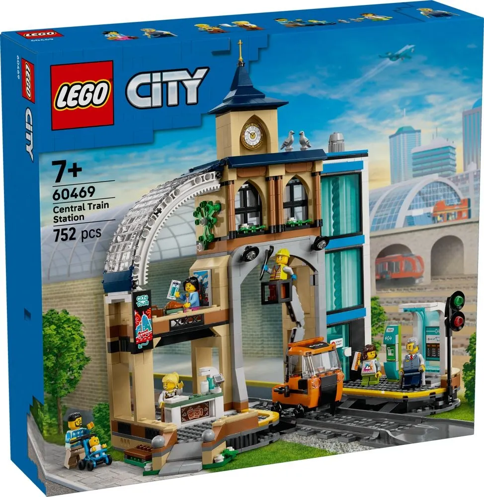 LEGO City Centralny dworzec kolejowy 60469